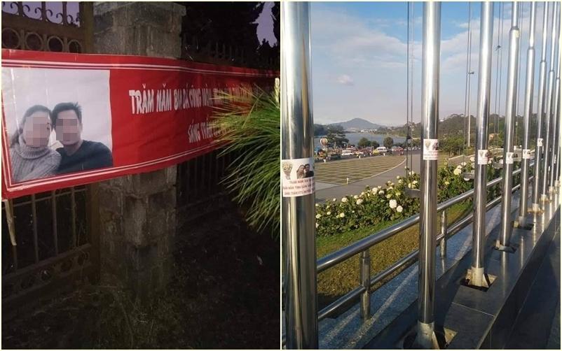 Thanh niên thất tình dán ảnh, in thơ dán khắp gốc cây - cột điện Đà Lạt-3