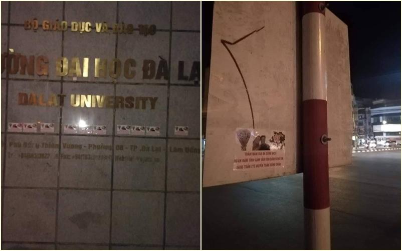 Thanh niên thất tình dán ảnh, in thơ dán khắp gốc cây - cột điện Đà Lạt-5