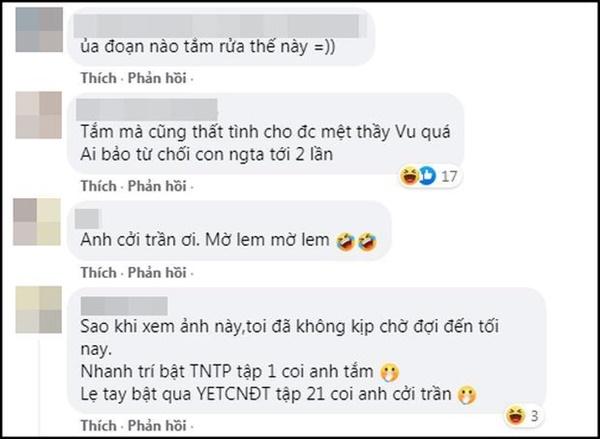 Dương Dương lộ da thịt ở cảnh tắm tập thể làm fan thích muốn chết-10