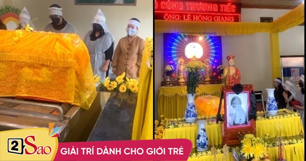 Không khí đau buồn trong tang lễ cố nghệ sĩ Giang Còi