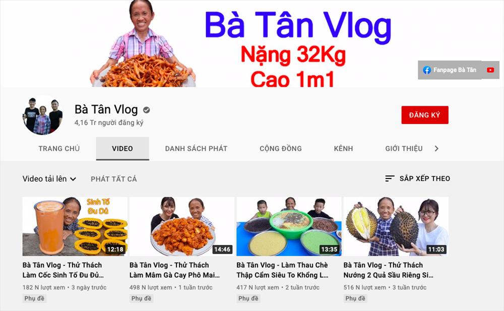 Thu nhập shock từ Youtube của bà Tân Vlog sau 2 năm nổi tiếng-2