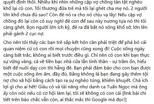Tình chuyển giới của Miko Lan Trinh bị ném đá bài đăng sinh sản-2