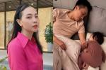 Cảnh Đàm Thu Trang tận tâm cắt tóc cho con riêng của chồng-9