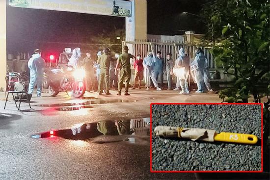 F0 cầm dao, đập cửa đe dọa bác sĩ ở Bình Dương