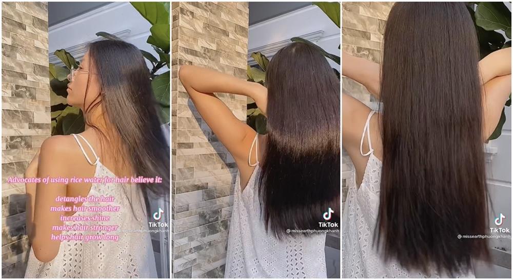 Hoa hậu Phương Khánh bật mí trị hói bằng nước vo gạo-10