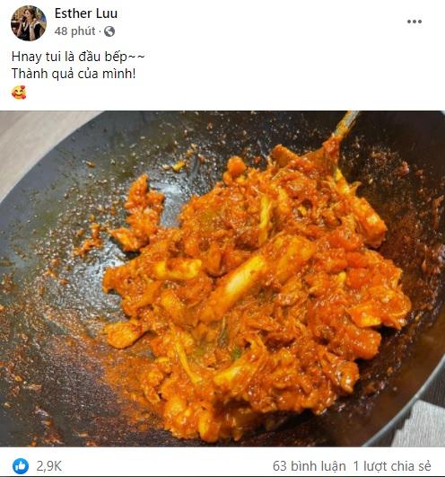 Hari Won xuất chiêu vào bếp, dân mạng nhìn mãi chả ra món gì-1