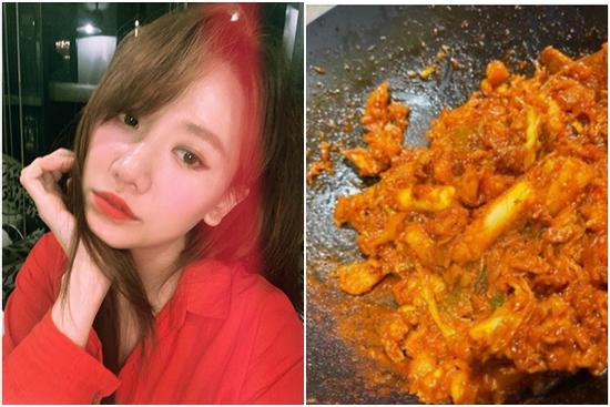 Hari Won 'xuất chiêu' vào bếp, dân mạng nhìn mãi chả ra món gì