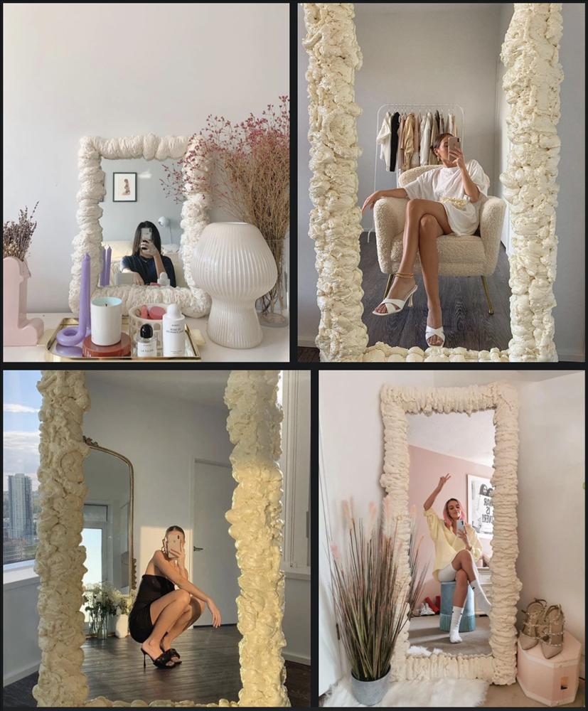 Ngọc Trinh thưởng giúp việc 4 triệu vì làm ra chiếc gương trăm nghìn-1