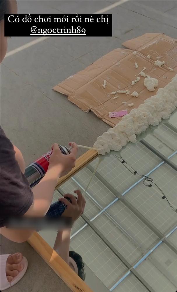 Ngọc Trinh thưởng giúp việc 4 triệu vì làm ra chiếc gương trăm nghìn-3