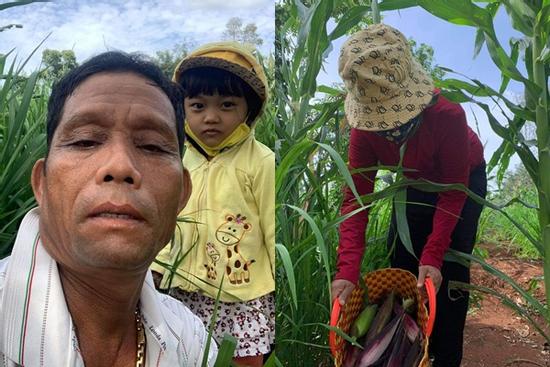 Thích thú loạt ảnh 'cây nhà lá vườn' của bố đẻ H'Hen Niê