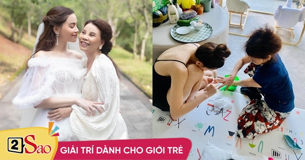 Hồ Ngọc Hà chăm mẹ đẻ mùa dịch, điểm 10 cho sự chu đáo