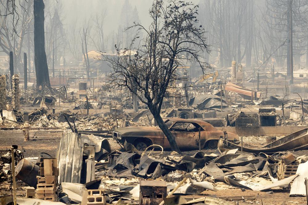 Cháy rừng ở California, thị trấn Greenville bị xóa sổ trong tích tắc-4