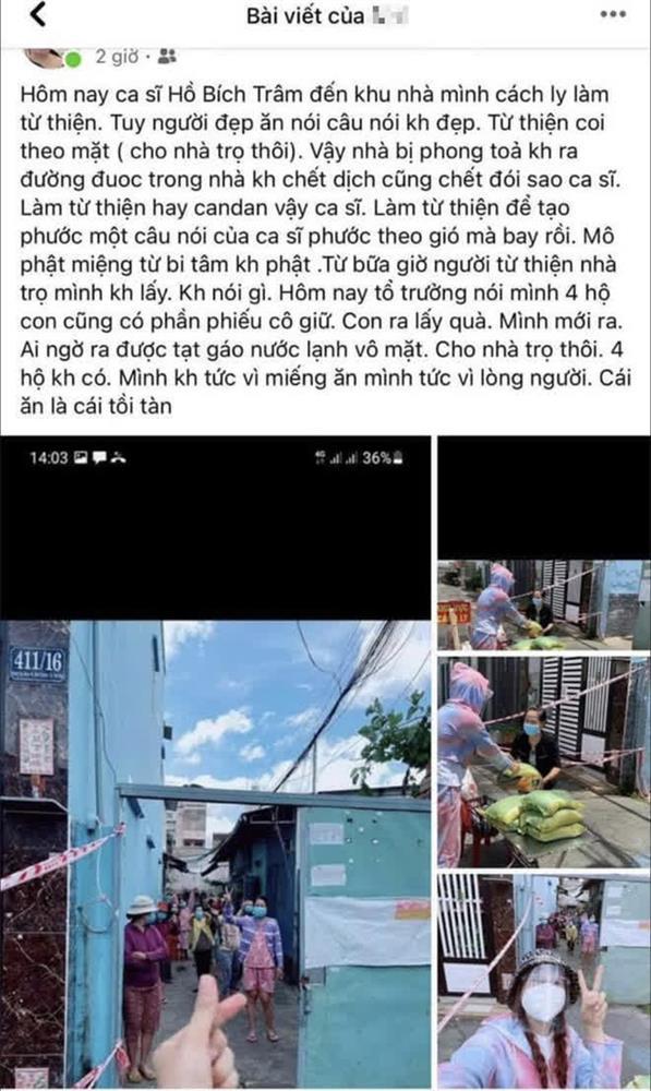 Hồ Bích Trâm đáp trả lời tố phân biệt từ thiện, thái độ gây tranh cãi-1