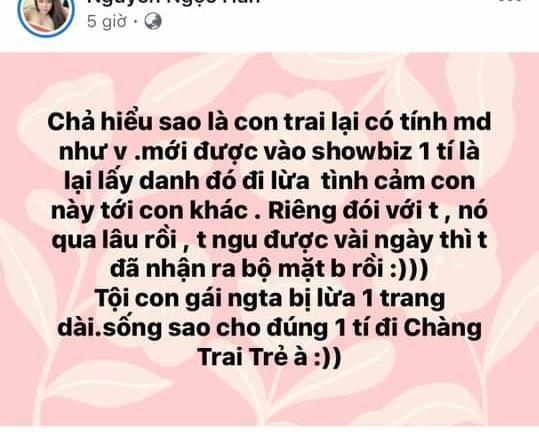 Ca sĩ J.1997 đình đám nhạc Việt bị bóc phốt lừa tình, có con riêng?-7