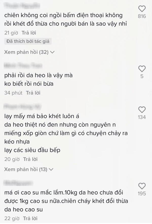 Đăng clip bóc phốt da heo làm từ cao su, cô gái bị chỉ trích vì lý do này-3