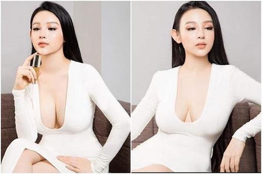 Huyền Baby để lộ điểm nhạy cảm dưới manh áo mỏng-7