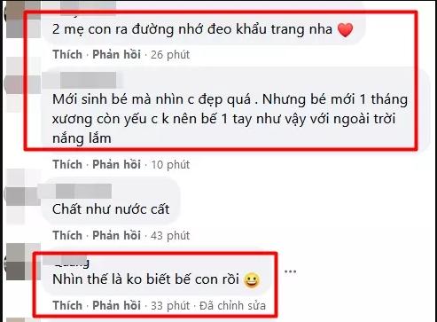 Mang quý tử ra phố, mẹ 3 con Quế Vân bị mắng đoảng quá-9