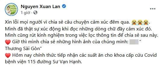 Xuân Lan xin lỗi vì đăng tin bác sĩ rút ống thở của mẹ nhường sản phụ-4