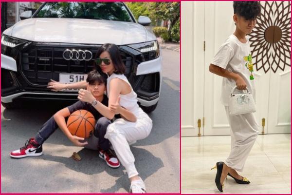 Ảnh Lệ Quyên và tình trẻ như mẹ con bị so sánh với hình cưới cũ-16