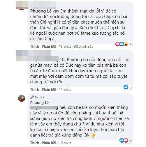 Phương Lê chửi Jack tơi bời hoa lá, hứa giúp Thiên An kiện