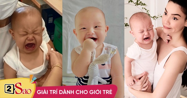Con trai Hồ Ngọc Hà cười siêu dễ thương, khóc càng cưng xỉu