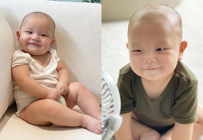 Con trai Hồ Ngọc Hà cười siêu dễ thương, khóc càng cưng xỉu-4