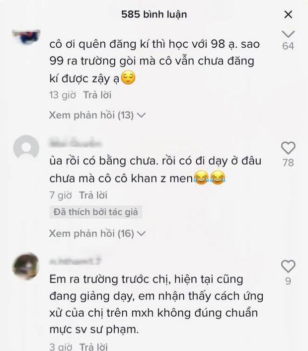 Giải thích chưa có bằng ĐH vì quên, cô giáo Minh Thu bị mắng dối trá-4