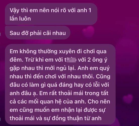 Nhậu xuyên đêm với anh trai mưa, bạn trai góp ý liền bị dằn mặt-1