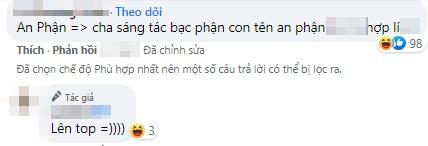 Post xin tư vấn mẹ là An đặt con tên gì cho mau nổi hút 3k còm-8