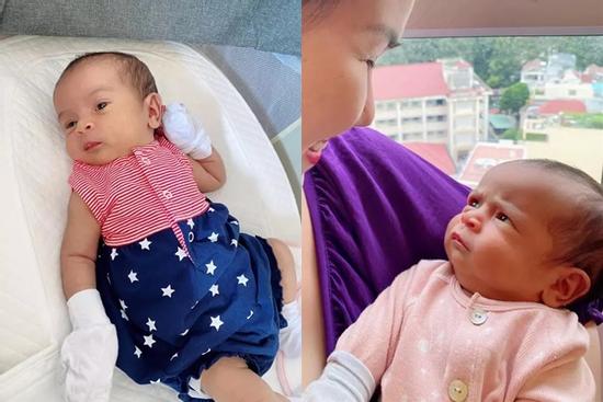 Không còn quấn khăn tã, con gái Võ Hạ Trâm 'lên đồ' cực yêu!