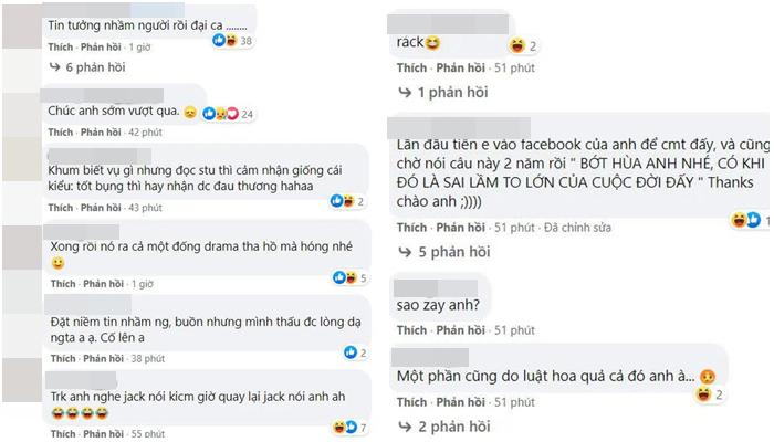 ViruSs bày tỏ thất vọng sau loạt tin nhắn bị Jack gọi là NÓ-4