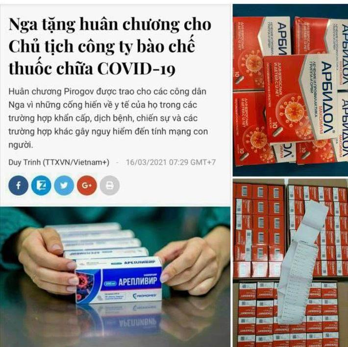 MXH rao bán Thuốc điều trị Covid-19 nên có khi chưa được tiêm vắc-xin-1