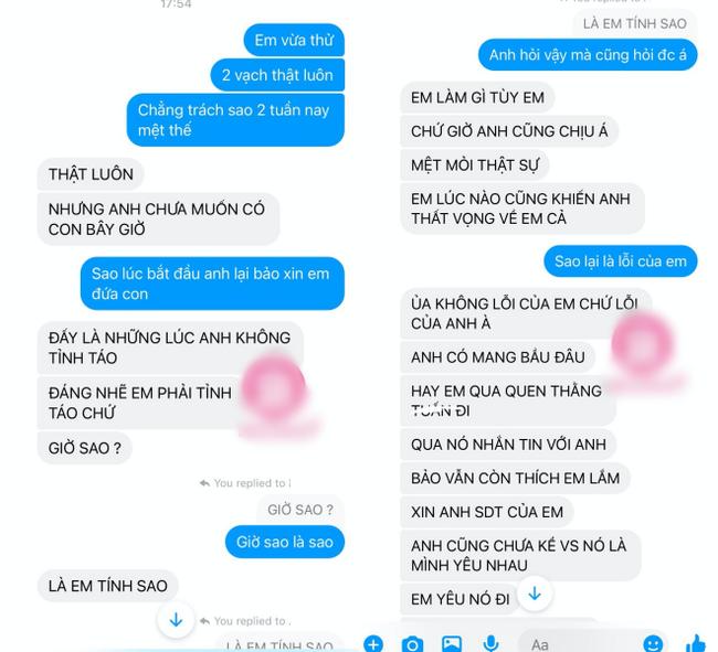 Bạn gái mang thai, gã trai phủi tay còn dạy người yêu cách đổ vỏ-2