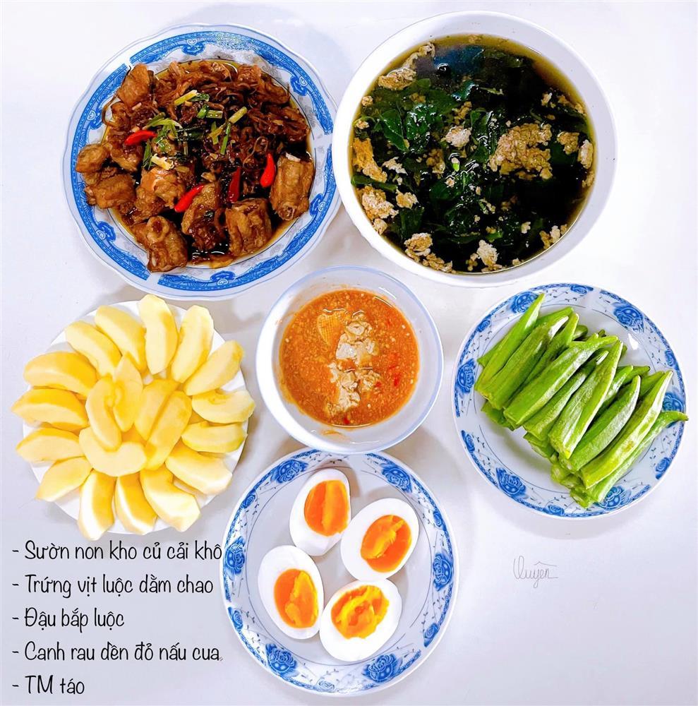 9 mâm cơm ngày giãn cách, bữa nào cũng 4-6 món siêu bổ dưỡng-4