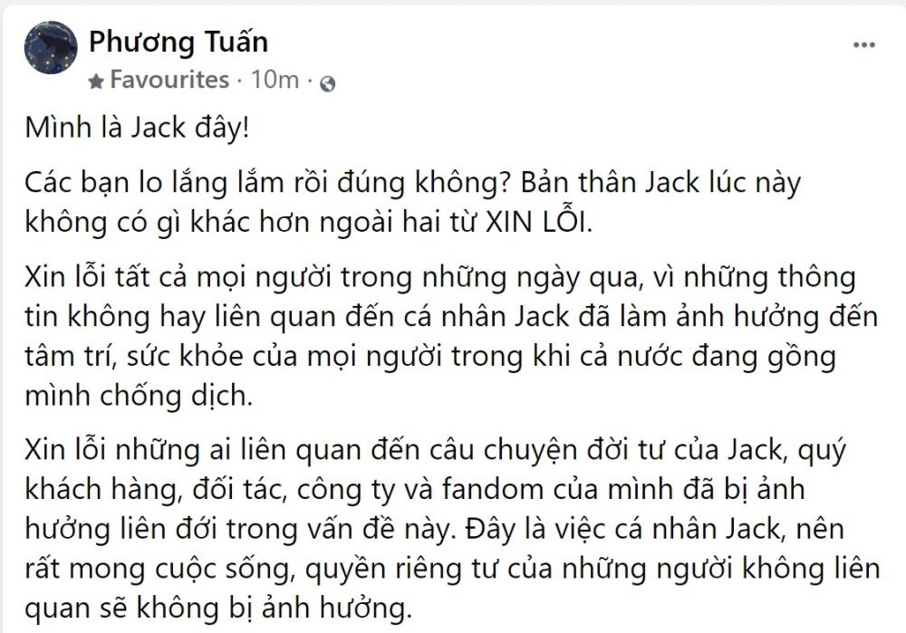 Jack thừa nhận có con với Thiên An, sẵn sàng nghĩa vụ làm cha-1