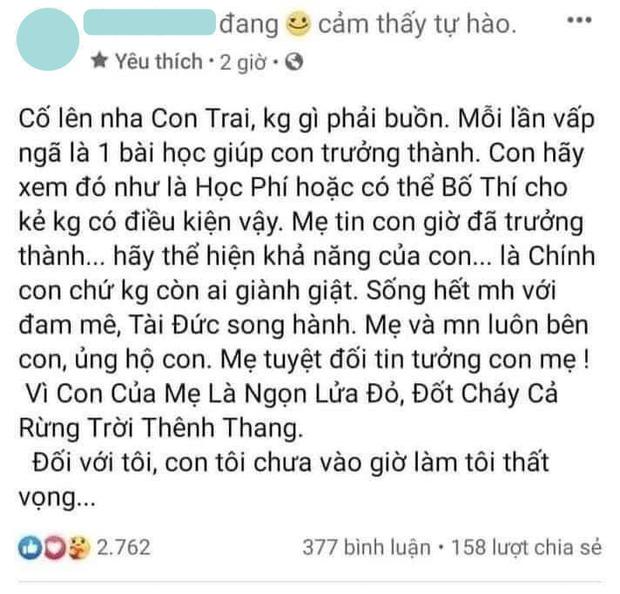 Sự thật về bài đăng mẹ ruột bênh Jack bất chấp con hư-3