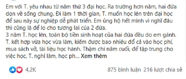 Yêu 5 năm bạn trai vẫn dứt khoát chia tay, còn mắng dại phải chịu-1