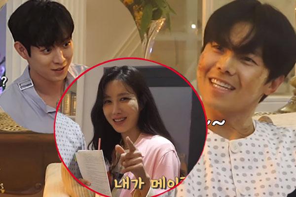 Hậu trường Penthouse 3 Soo Ryeon giới thiệu Logan là bố dượng của Seok Hoon