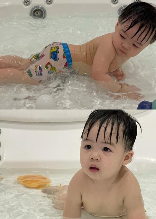 Hơn 1 tuổi, cháu ngoại Minh Nhựa có cuộc sống chuẩn rich kid-2