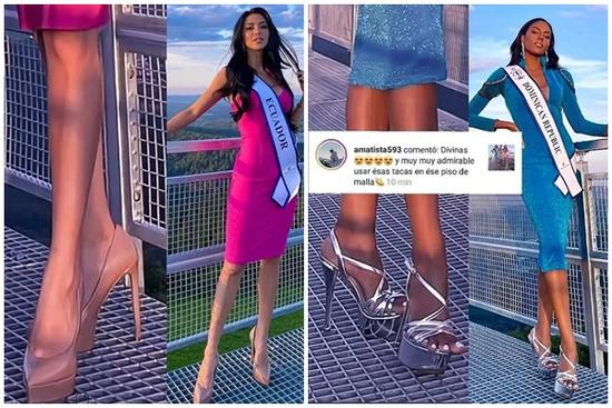 Thí sinh Miss Supranational đi guốc nhọn hoắt không lọt lưới cực đỉnh