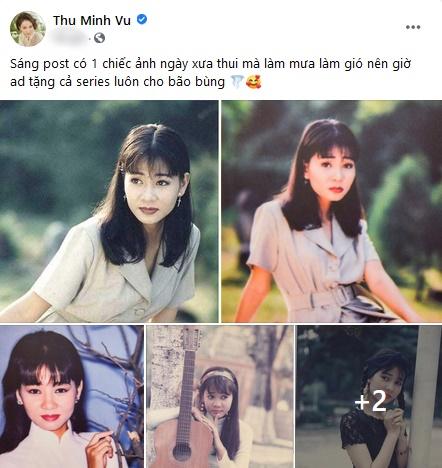 Nhan sắc xứng tầm mỹ nhân của Thu Minh cách đây 20 năm-1