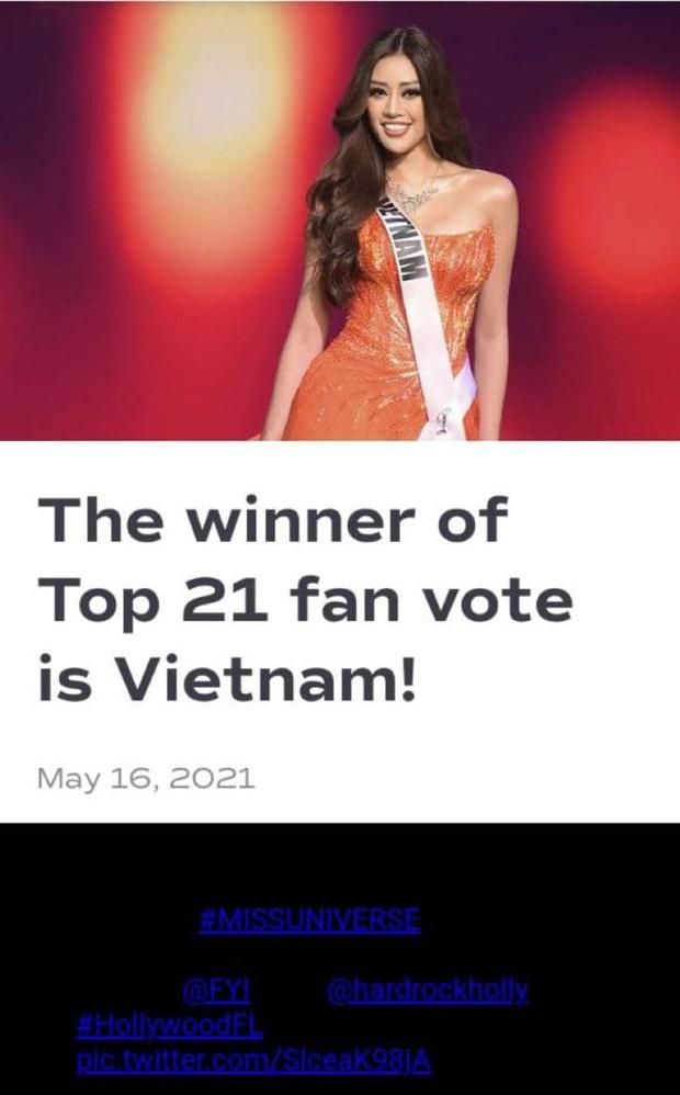 Câu hỏi Olympia về kỷ lục của Hoa hậu Khánh Vân tại Miss Universe-2