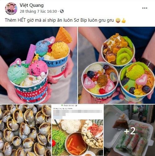 Việt Quang cuối đời chỉ đăng ảnh đồ ăn, viết một câu xót xa-3