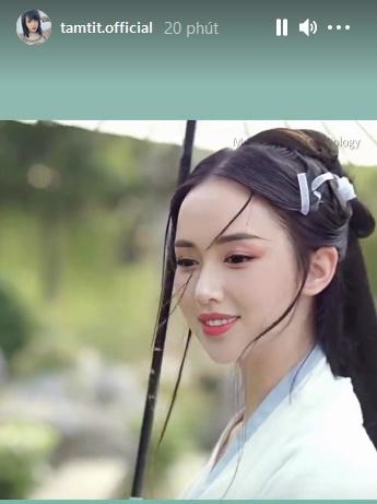 Tâm Tít hóa mỹ nhân cổ trang xinh như thần tiên tỷ tỷ Lưu Diệc Phi-3