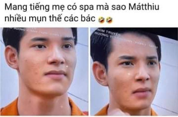 Hương Vị Tình Thân: Có mẹ làm spa mà mặt Dũng Matthew nát mụn-4