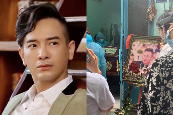 Hình ảnh hiếm hoi trong tang lễ gọn nhẹ của Việt Quang