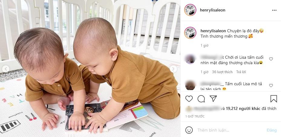 Hà Hồ than chuyện lạ khi Leon - Lisa tình thương mến thương-1