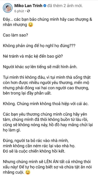 Miko Lan Trinh và tình chuyển giới phản ứng gắt khi bị rủa chết-2