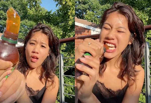 Nguy hiểm khôn lường Thử thách mật ong đông lạnh trên Tiktok-5