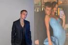 Justin Bieber đeo phụ kiện 'lạc quẻ' nhưng CĐM chỉ dán mắt vào cô vợ